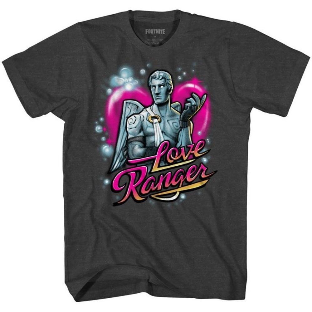 NWOT Fortnite Love Ranger Gray Short Sleeve Tee